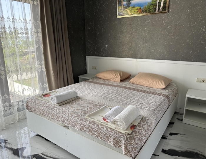 3-местный номер делюкс "Blue Wave" - База отдыха «Морской ветер» Алахадзы